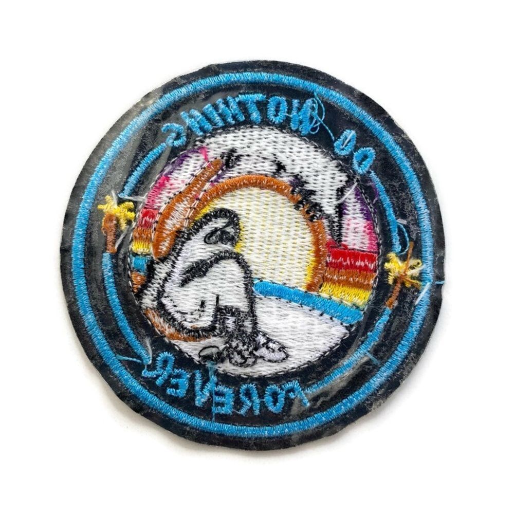 Do Nothing Forever Embroidered Patch - Picture 3 of 3